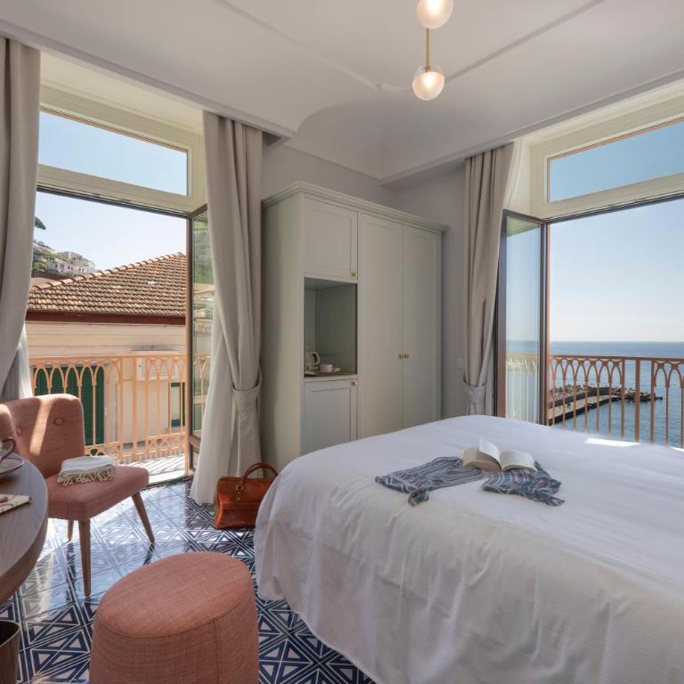 ABBRACCIO Amalfi Boutique Retreat - Camera Deluxe Matrimoniale con Vista Mare - 11