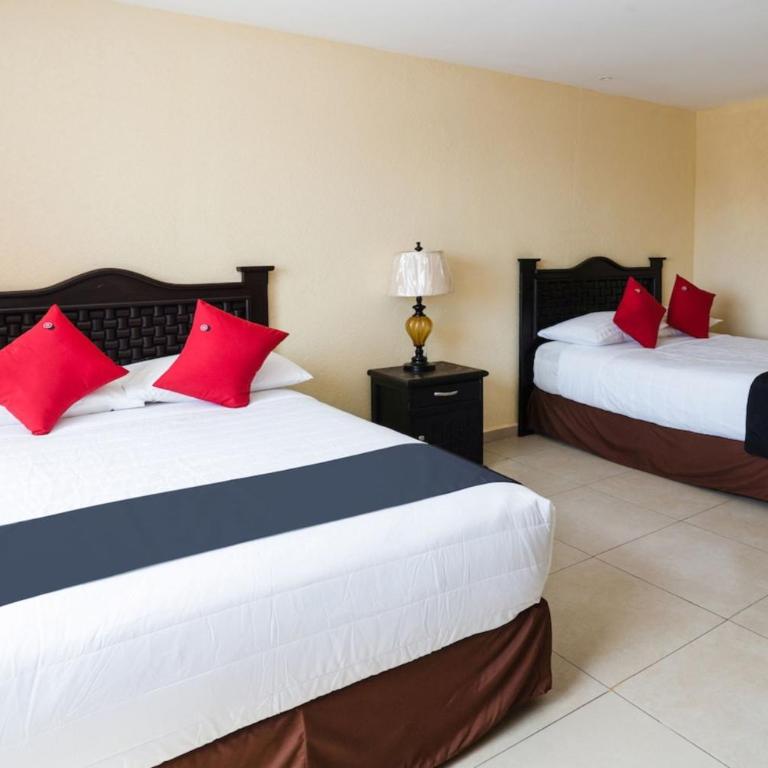 Capital O Hotel Los Caracoles, Acapulco - Habitación Estándar - 2 camas - 6