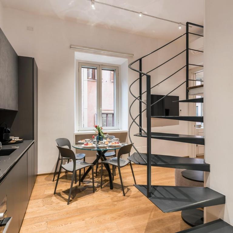 The Best Rent - One-bedroom flat in Tritone area - One-bedroom apartment with a mezzanine with a double bed - 14