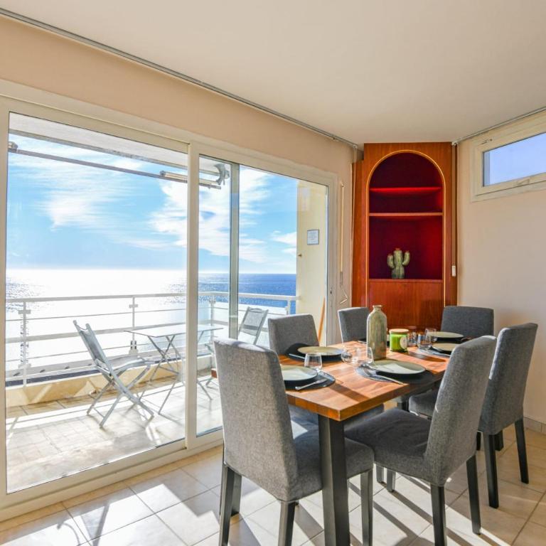 Appart vue mer splendide et plage proche de Monaco - Appartement - 7