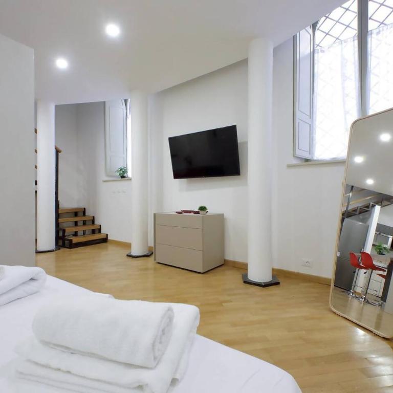 Palazzo Antico · Loft Moderno · Fontana di Trevi - Appartamento con 1 Camera da Letto - 9