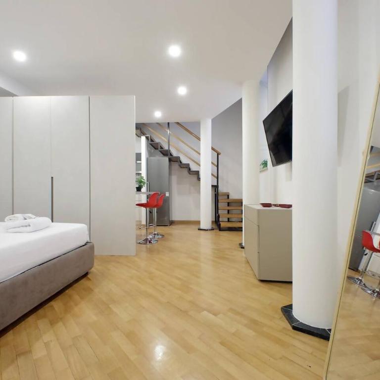 Palazzo Antico · Loft Moderno · Fontana di Trevi - Appartamento con 1 Camera da Letto - 11