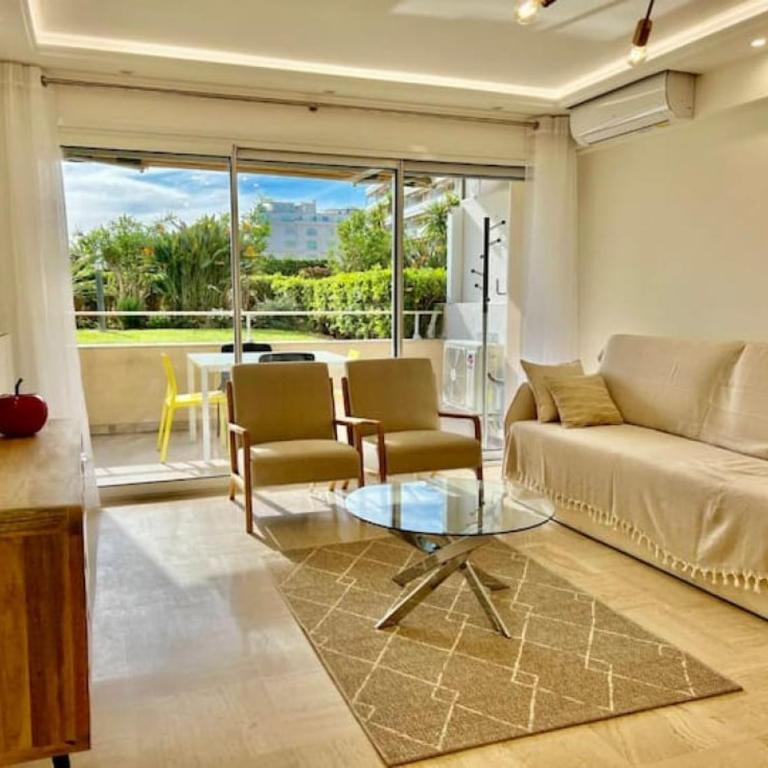 90 m2, 5 min walk to Croisette, Basse Californie - Appartement 2 Chambres - 1