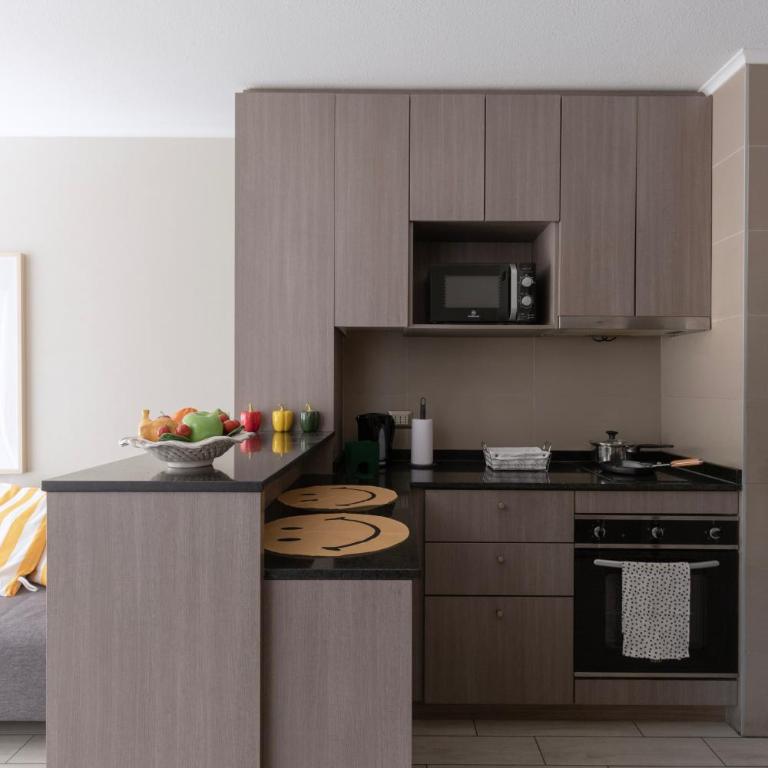 Appartment close to Irarrazaval Metro Station with Private Parking - Apartamento de 1 dormitorio - 5