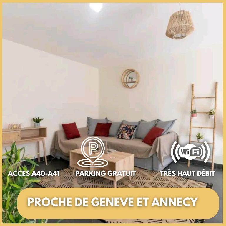 L'Atrium Hyper centre pour rejoindre Genève - Appartement 2 Chambres - 1