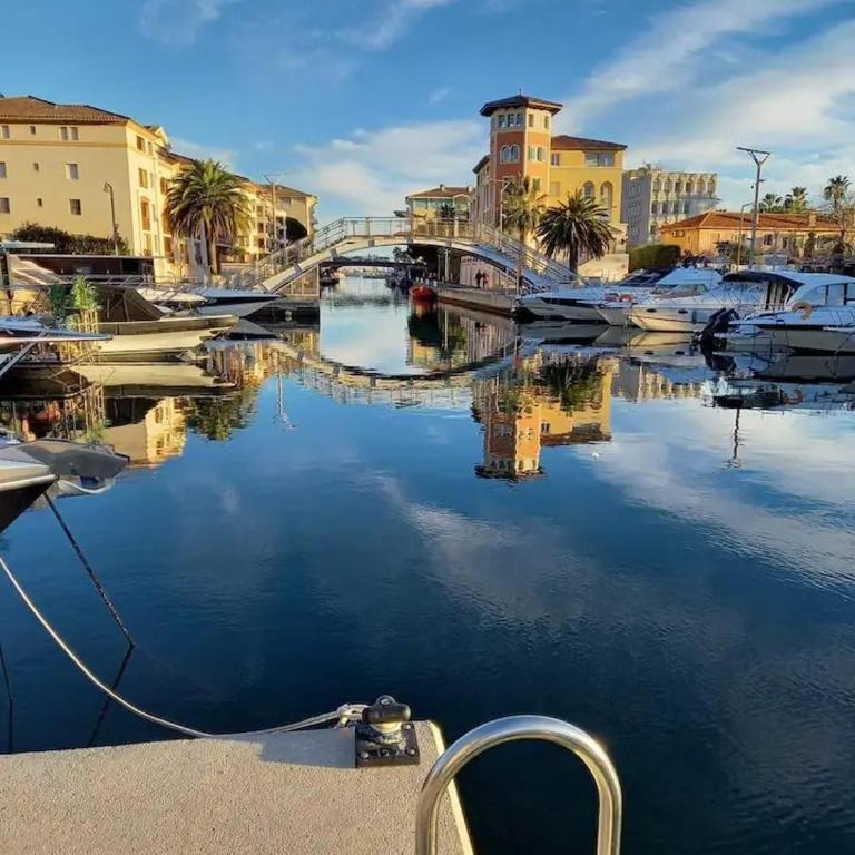 Soleil & sable-Fréjus appt 4 pers-Classé 3-Clim - Appartement 1 Chambre - 30