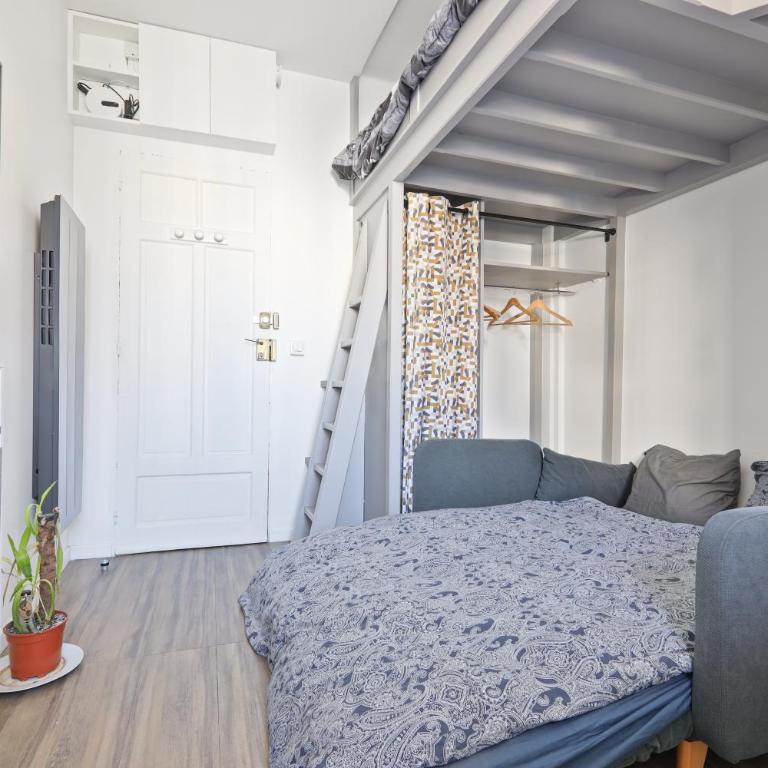 Très Petit Studio Calme Proche Buttes-Chaumont - Appartement 1 Chambre - 2