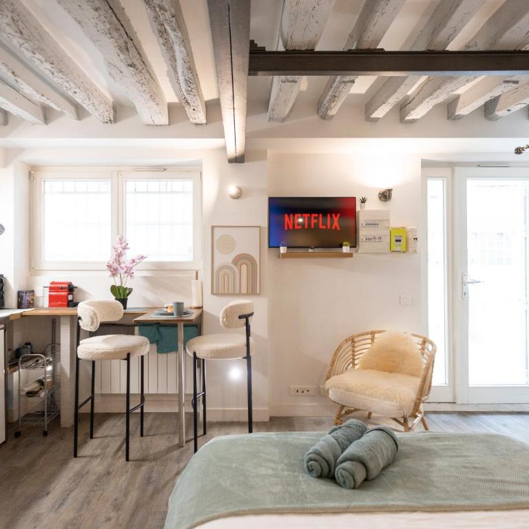 Studio Cosy Paris Centre République Marais - Appartement 1 Chambre - 6
