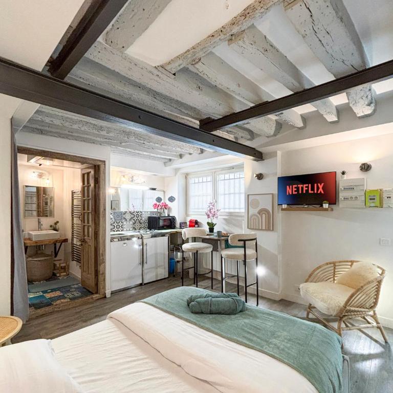 Studio Cosy Paris Centre République Marais - Appartement 1 Chambre - 7