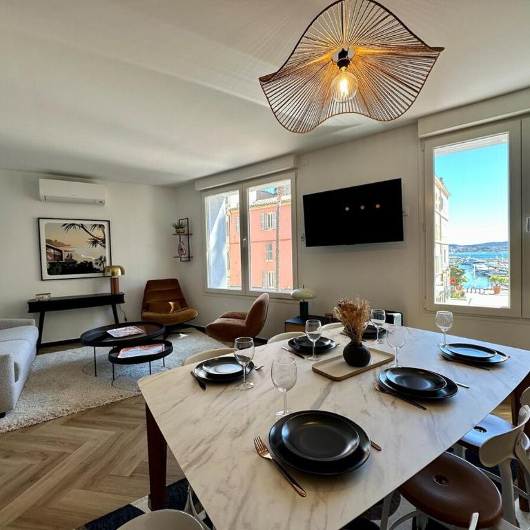 LeBellevue Vue exceptionnelle - port de Sanary - Appartement 3 Chambres - 4