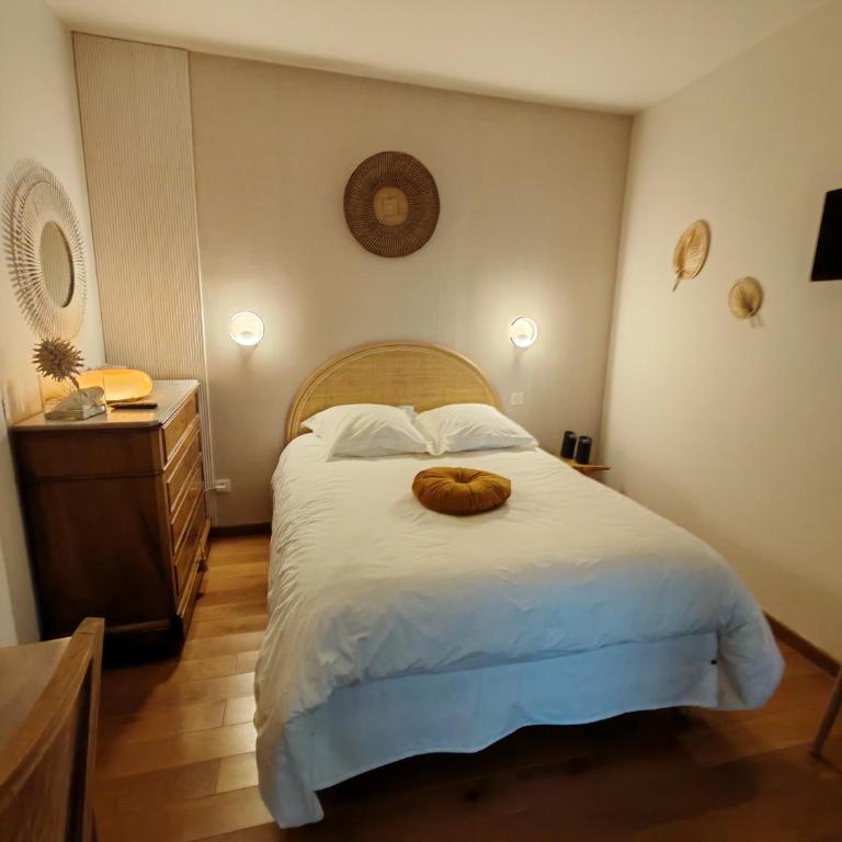 chambre d'hote de charme "Villa les Iris" proche centre ville - Chambre Double avec Salle de Bains Privative - 2