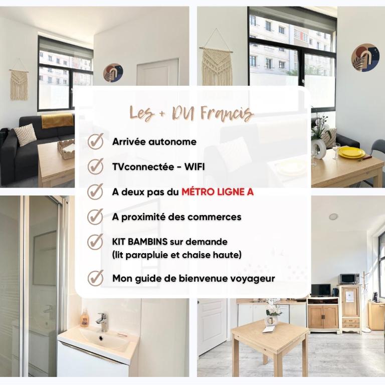 Le Francis, petit studio proche métro A - Appartamento con 1 Camera da Letto - 2