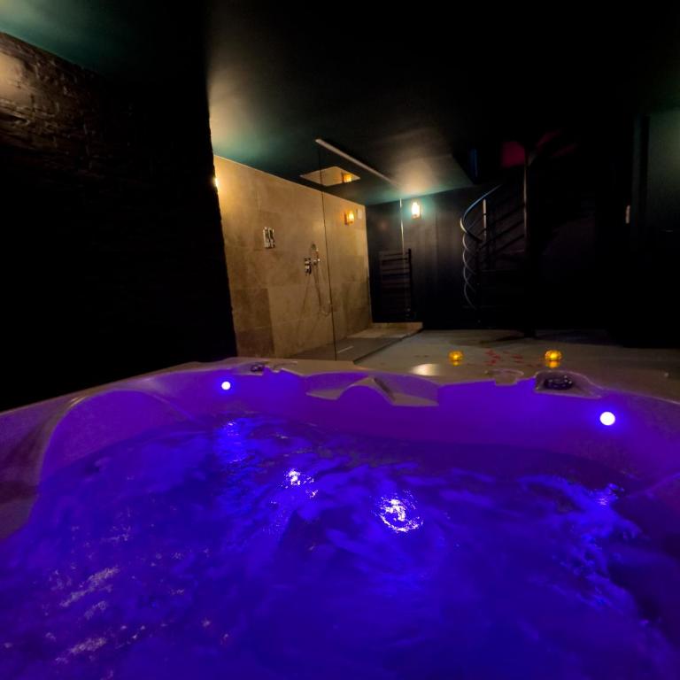 Mieuxqualhotel jacuzzi privatif Velvet Desire - Appartement 1 Chambre - 10