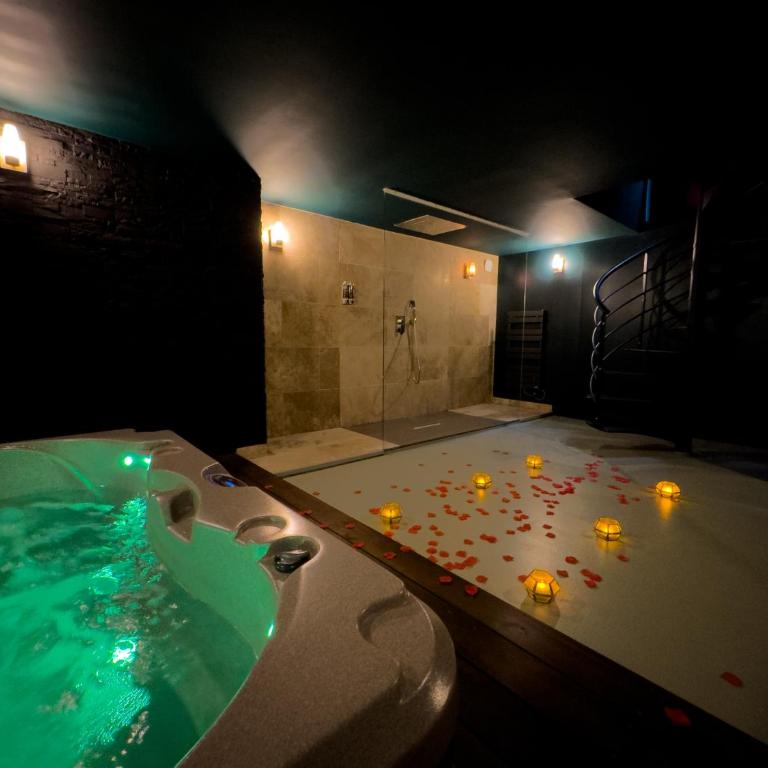 Mieuxqualhotel jacuzzi privatif Velvet Desire - Appartement 1 Chambre - 5