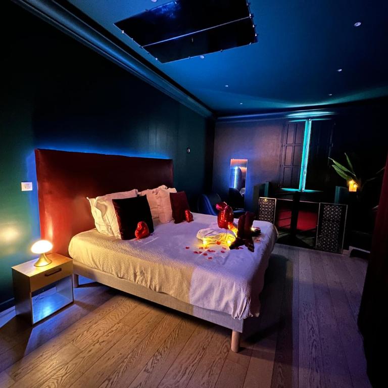 Mieuxqualhotel jacuzzi privatif Velvet Desire - Appartement 1 Chambre - 18