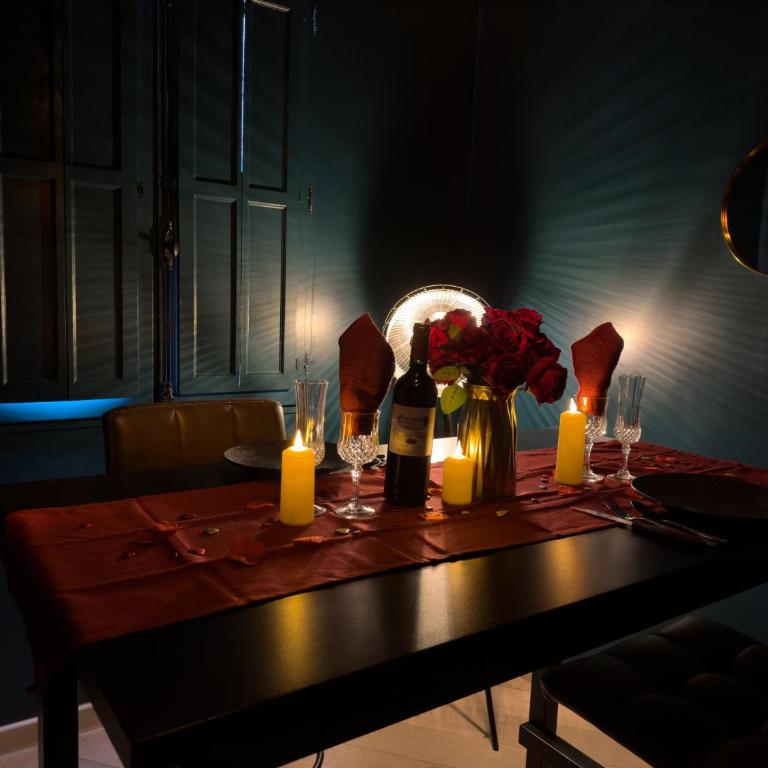 Mieuxqualhotel jacuzzi privatif Velvet Desire - Appartement 1 Chambre - 24