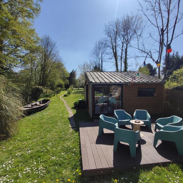 Cabane bleue des Hortillonnages - Maison 2 Chambres - 36