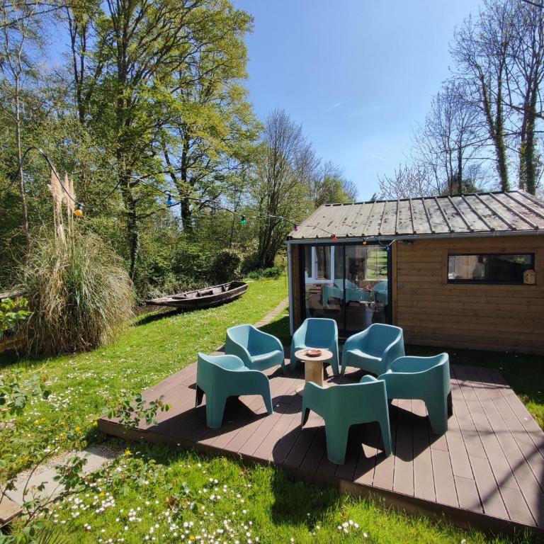 Cabane bleue des Hortillonnages - Maison 2 Chambres - 4
