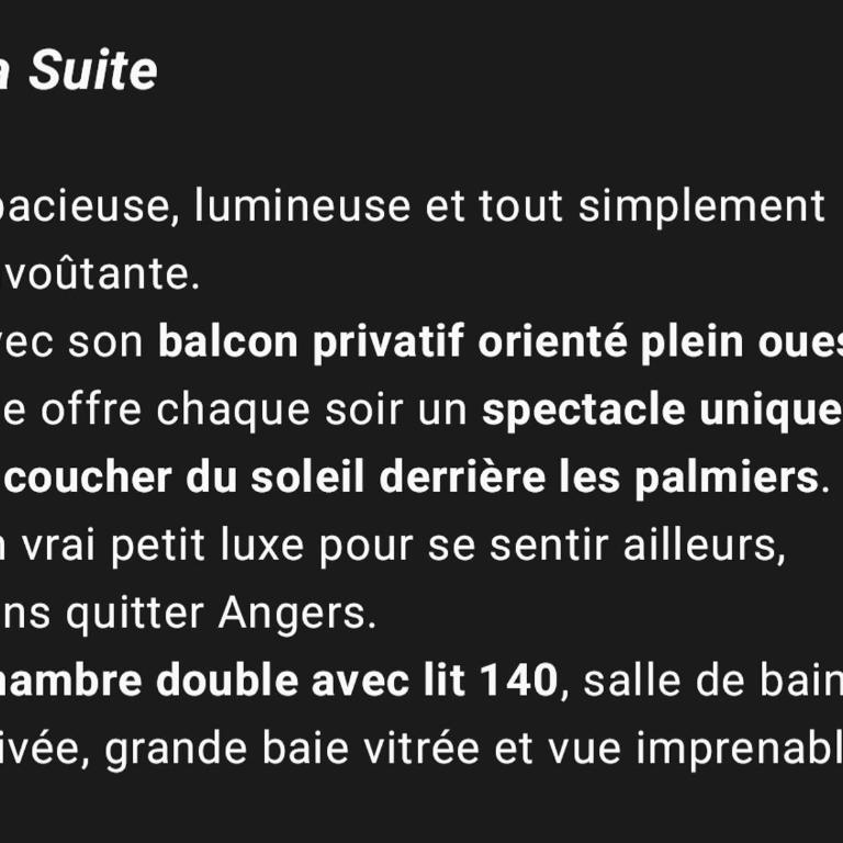 Chambres d'hôtes "Chez Lyly et Juju" Piscine&Sauna Parking Gratuit - Suite avec Balcon - 7