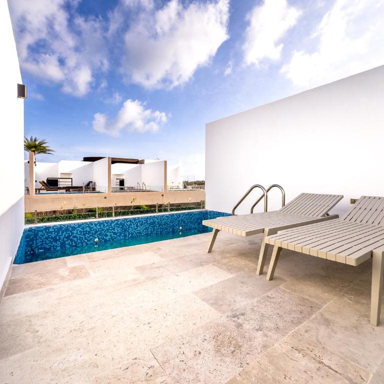 Menesse Tulum - Habitación Doble con vistas a la piscina - 79