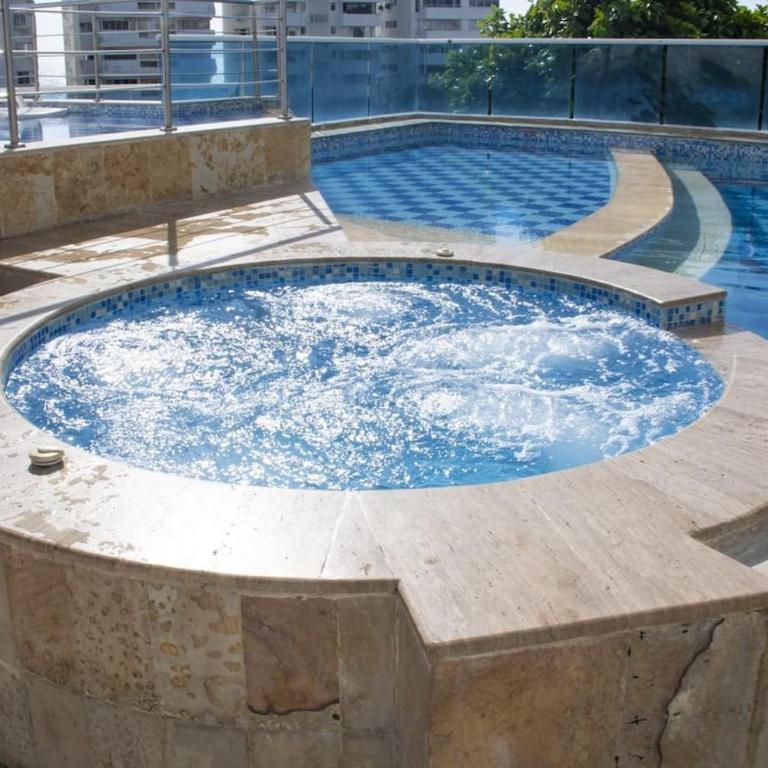 Oceanfront Sunset Apartment - Tu casa vista al mar Cartagena - Three-Bedroom Apartment with Ocean View - 52