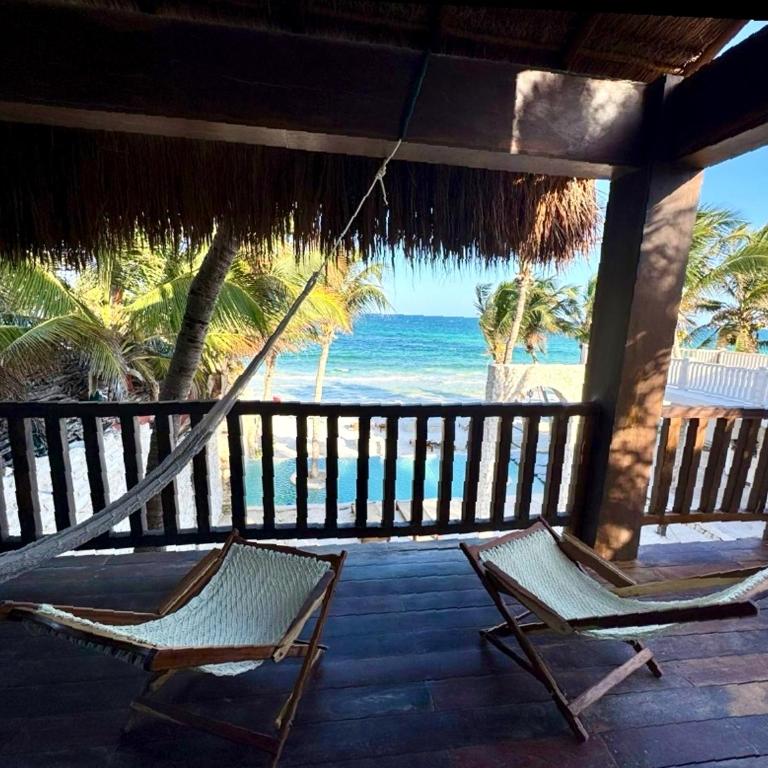 Azucar Hotel Tulum - Suite Cielo mit Meerblick, Sky-Terrasse und Whirlpool-Badewanne - 7
