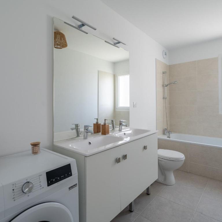 Appartement T4 lumineux à Biscarrosse - 6 à 8 pers. - Parking inclus - FR-1-319-599 - Apartamento - 12