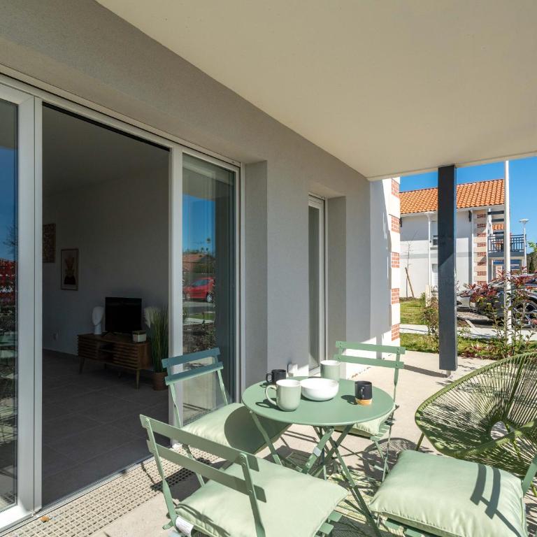Appartement T4 lumineux à Biscarrosse - 6 à 8 pers. - Parking inclus - FR-1-319-599 - Apartamento - 14