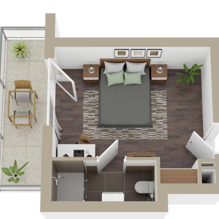Annies Bergwelt Haus Waldliebe - Doppelzimmer mit Balkon - 5