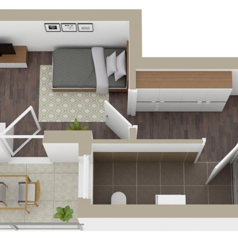 Annies Bergwelt Haus Waldliebe - Einzelzimmer mit Balkon - 1