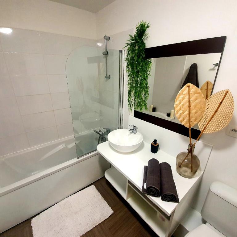 Appartement T2 climatisé Piscine - One-Bedroom Apartment - 4