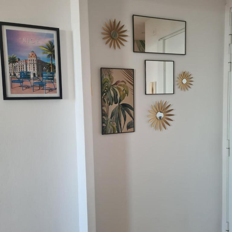 Panoramic sea view of the French Riviera, Parking - Apartment mit 1 Schlafzimmer - 9