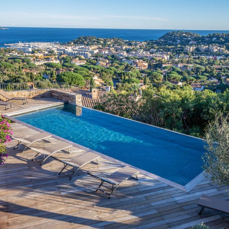 Villa Soleil d'Or, golfe de St Tropez, vue mer panoramique - Villa - 42