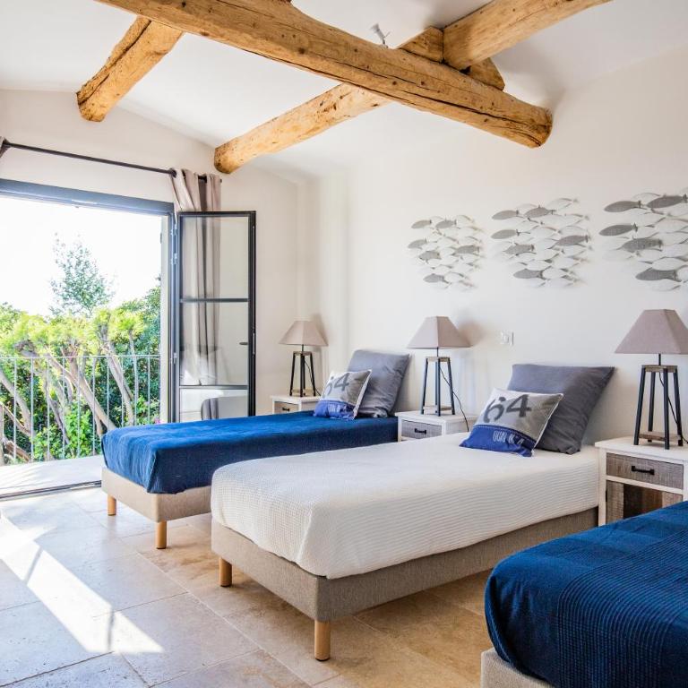 Villa Soleil d'Or, golfe de St Tropez, vue mer panoramique - Villa - 43