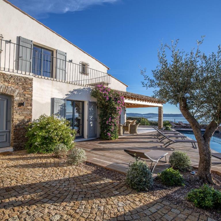 Villa Soleil d'Or, golfe de St Tropez, vue mer panoramique - Villa - 45