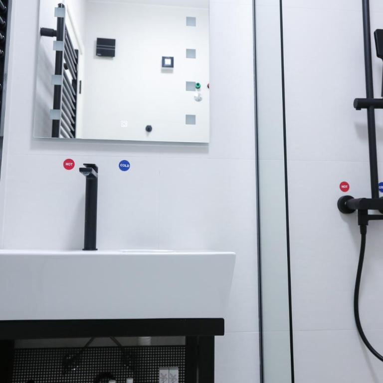 Templum apartments - Slavija square - Deluks Dvokrevetna Soba sa Bračnim Krevetom i Tušem - 12