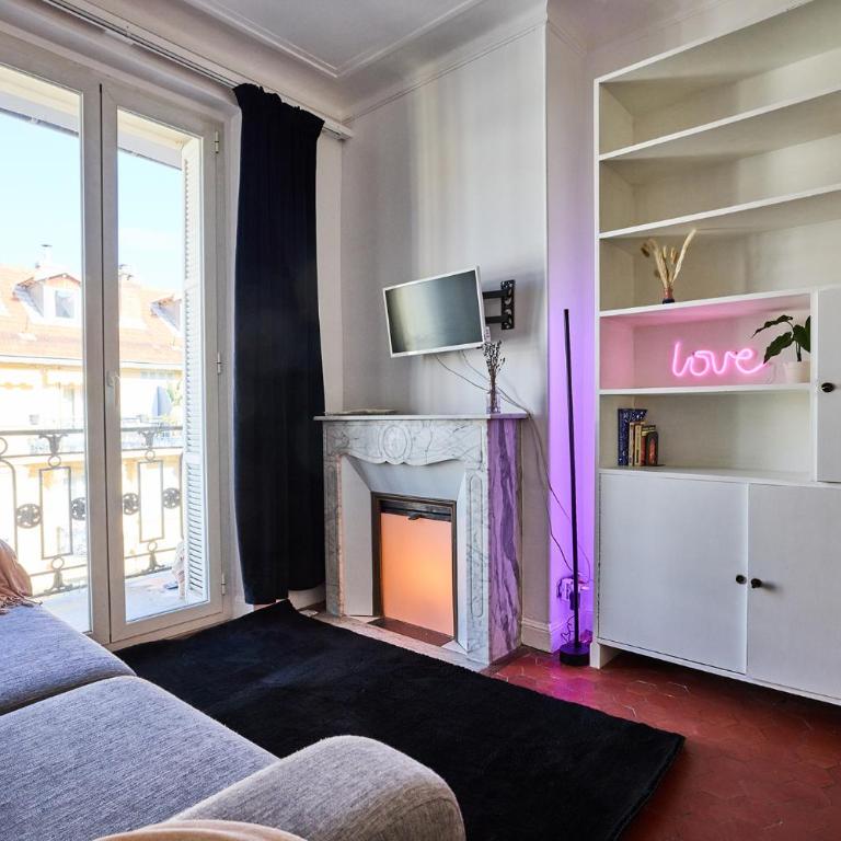 Suite romantique - Carré d'Or Nice proche de la mer - Appartement 1 Chambre - 5