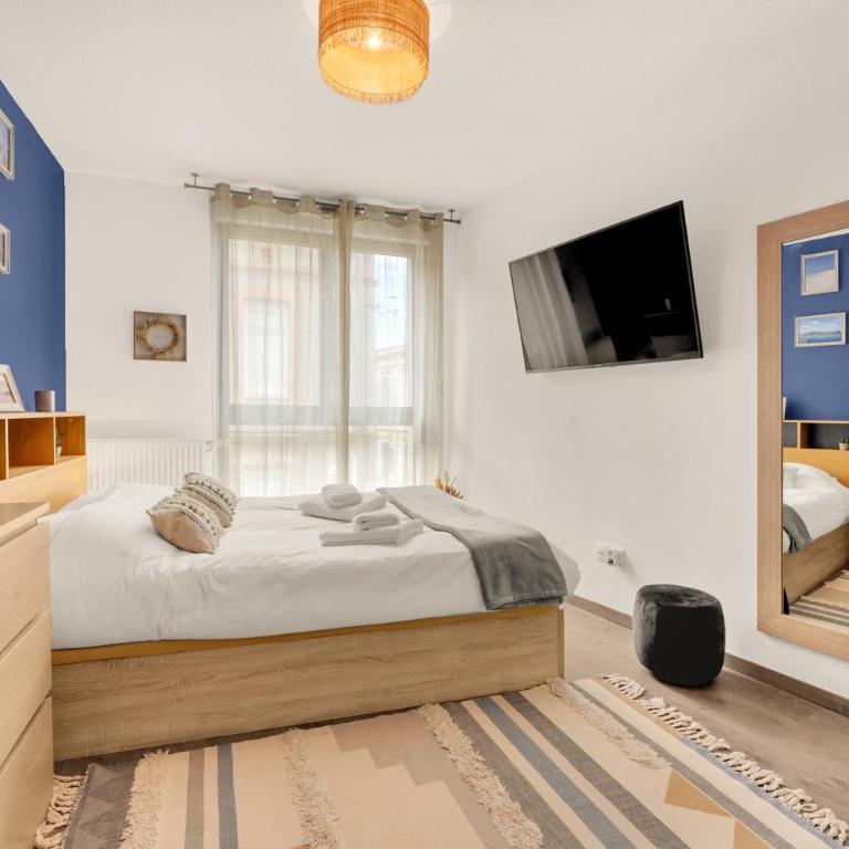 L'Harona - Proche de la gare et du métro - Appartement 2 Chambres - 9