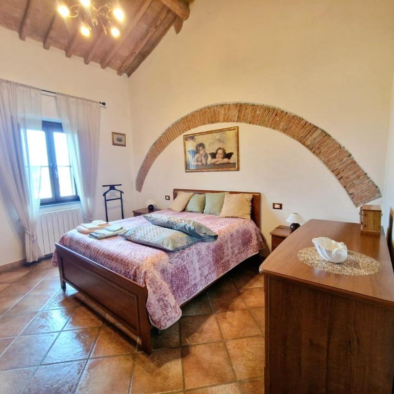 La Garitta - Tuscany Suites & Apartments 10 min Pisa-Livorno-Sea - Free Park AC - Appartamento Deluxe con 1 Camera da Letto e Vista Giardino - 6
