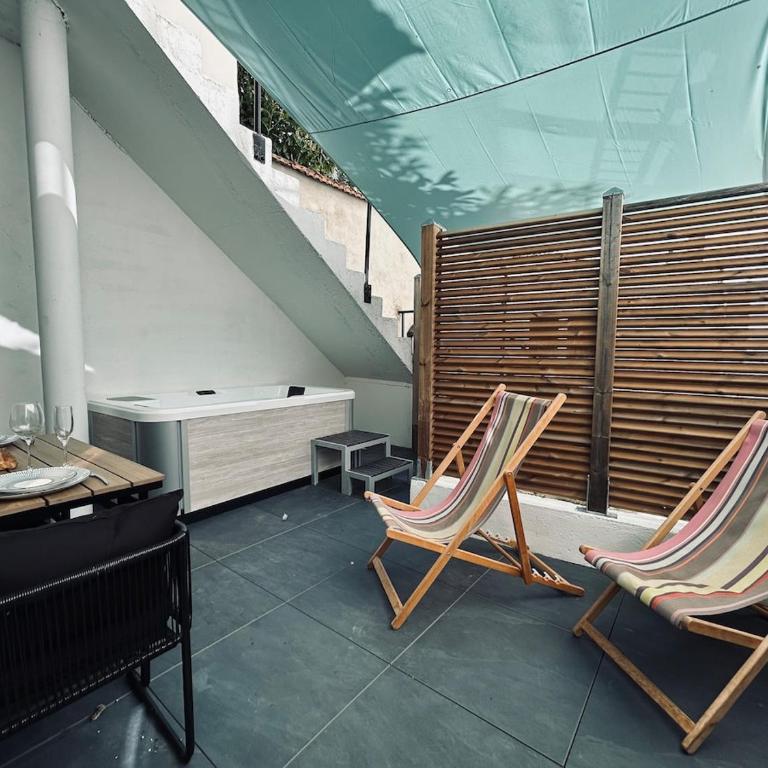 1 lenoir cocon romantique avec jacuzzi au centre - Appartement 1 Chambre - 6