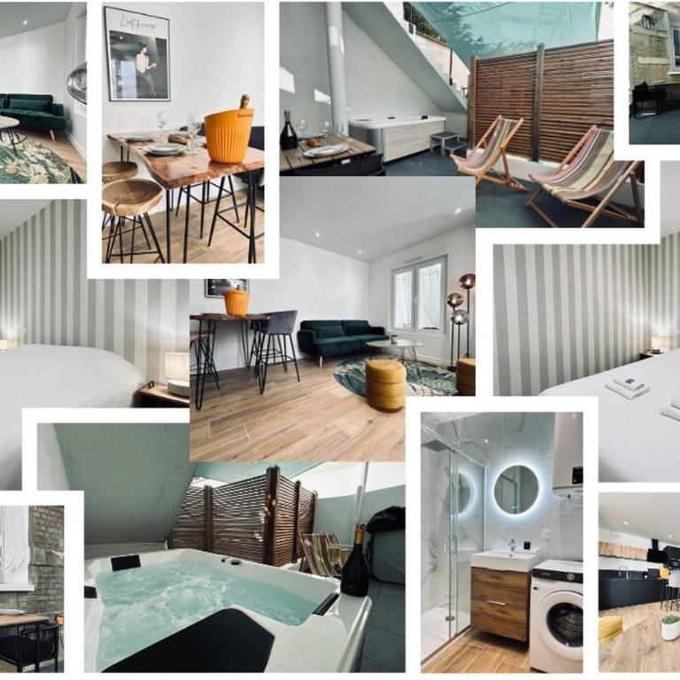 1 lenoir cocon romantique avec jacuzzi au centre - Appartement 1 Chambre - 19