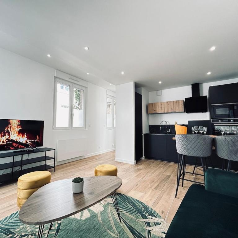 1 lenoir cocon romantique avec jacuzzi au centre - Appartement 1 Chambre - 27
