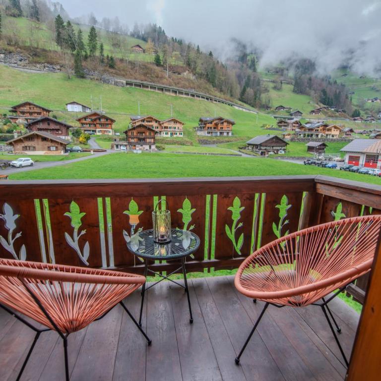 Chalet aux Portes du Soleil avec balcon - Premium Apartment mit 3 Schlafzimmern und Balkon - 40