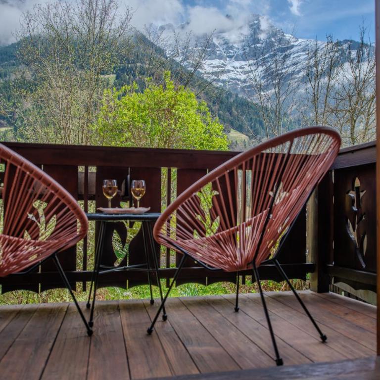 Chalet aux Portes du Soleil avec balcon - Premium Apartment mit 3 Schlafzimmern und Balkon - 50