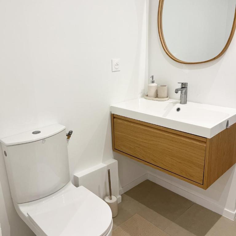 Romantique Room avec bain - Appartamento con 1 Camera da Letto - 11