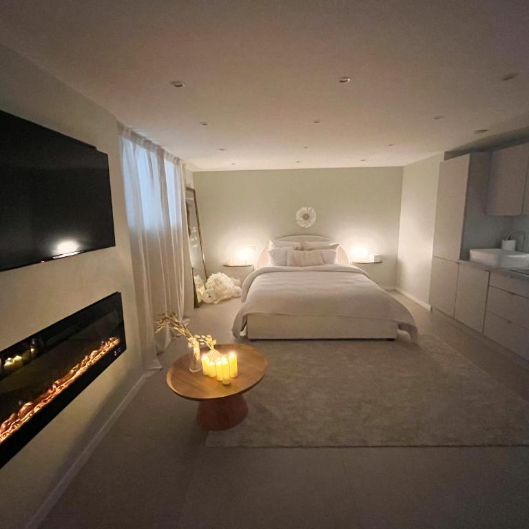 Romantique Room avec bain - Appartamento con 1 Camera da Letto - 2