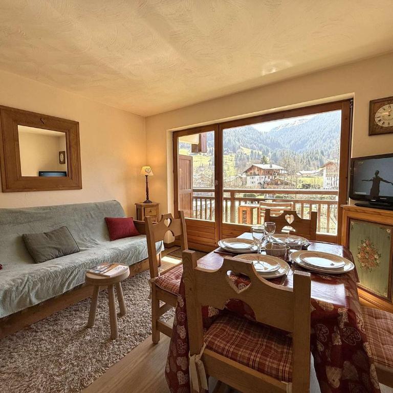 Studio Cabine à Praz-Sur-Arly - 4 pers, Parking, Proche Centre et Pistes - Appartement 1 Chambre - 1