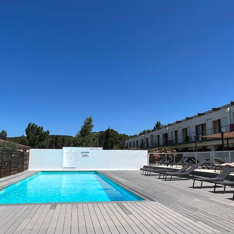 Studio cosy, résidence de tourisme avec piscine - Appartement 1 Chambre - 6