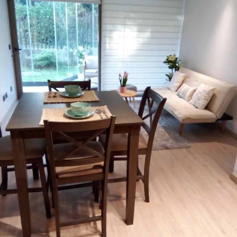 Departamento en Pucón con terraza y jardín privado - Apartamento de 1 dormitorio - 8