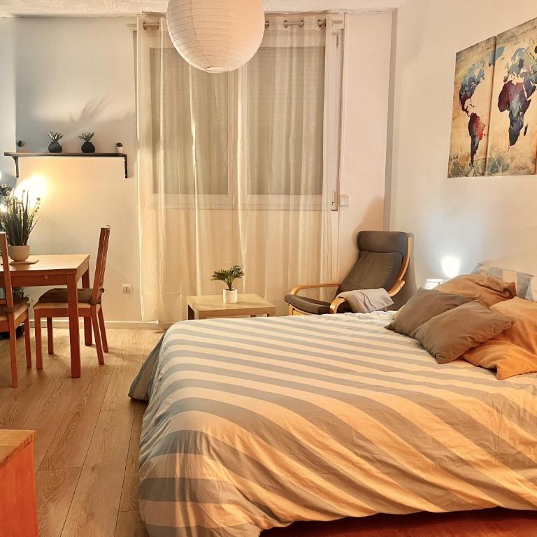 Studio à 5 min de la plage du Havre - Apartamento de 1 dormitorio - 5